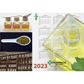 Calendrier Pharmacie